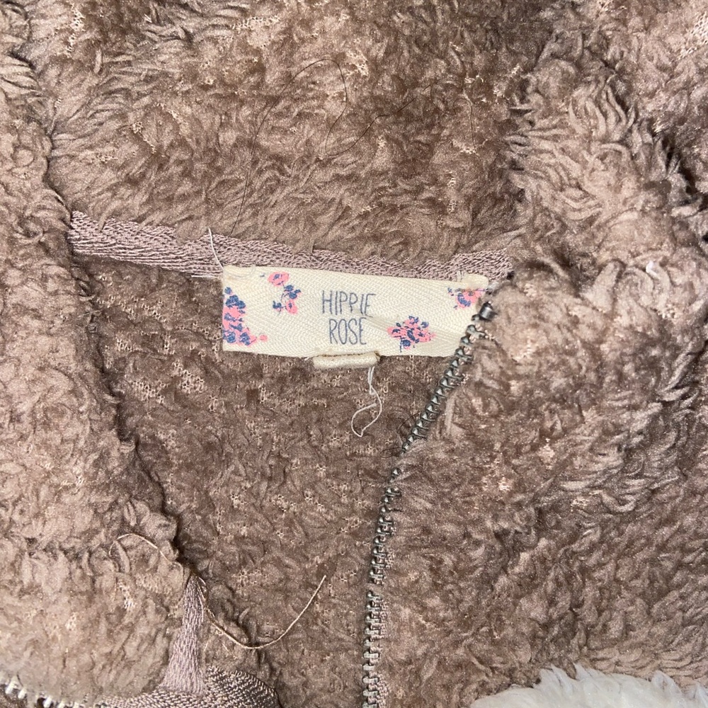 Cozy Sherpa jacket, half zip - Picture 2 of 3